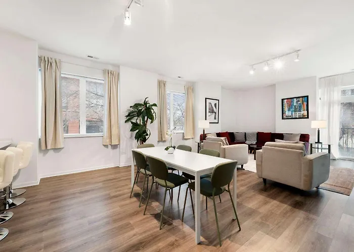 Casa de férias Stylish 3br Gem In Prime Location Chicago